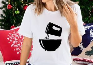 Hand Mixer and Bowl Outline Icon