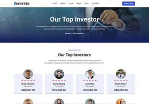 Investo - Hyip Investment Figma Template