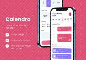 Aplikasi Kalender Seluler - Calendra