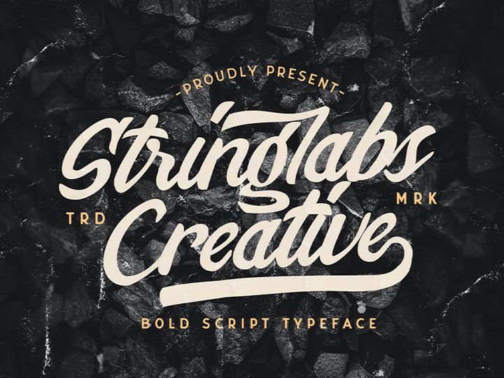 Stringlabs Creative - Bold Script Font