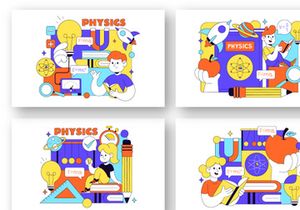 10 Physics Education Illustration