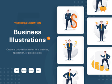Business & Finance Illustrations_v1 preview picture