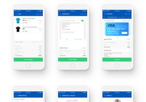 The Universe E-commerce Mobile UI kit