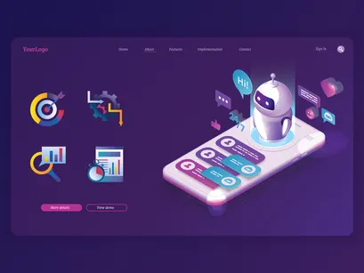 Gradient : Seo and Marketing IconSet