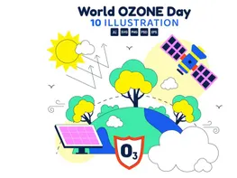 10 World Ozone Day Illustration preview picture