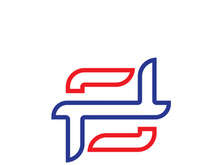 F Letter vector icon illustration design