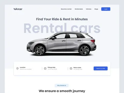 Renty v1.0 - Online Car Rental Booking System Full Solution