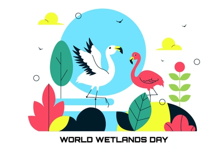 10 World Wetlands Day Illustration