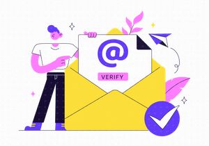 10 Email Verification Vector Illustration