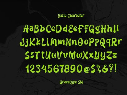 Liquid Unflow | Liquid Playful Font