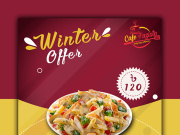 Chicken pen pasta Social Media Post Design