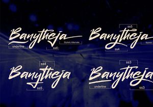 Qunka - Handwritten Typeface Font