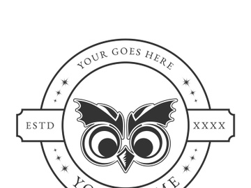 Owl logo preview picture