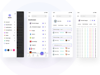 Live Score App UI Kit