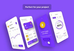 Crypto Wallet App Design