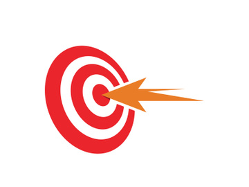 Focus icon illustration design template preview picture