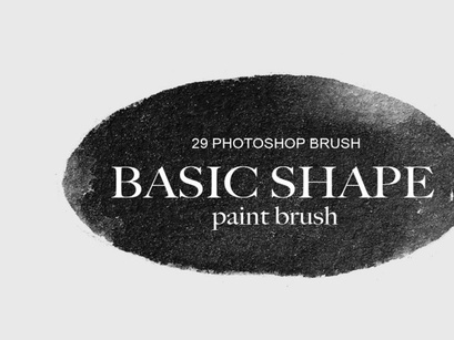 Free 29 Basic Shape Paint Photoshop Brushes