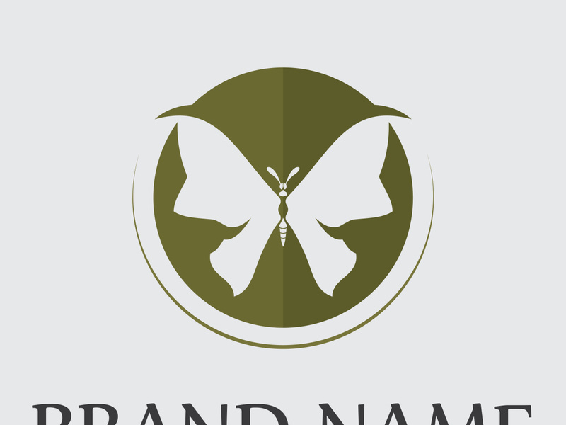 Butterfly logo design