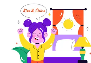 10 Daily Morning Rituals Illustration
