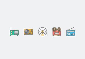 Radio Icons