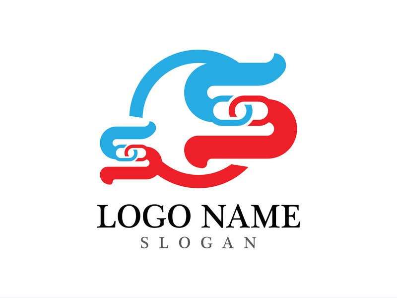 Business corporate S letter logo design vector