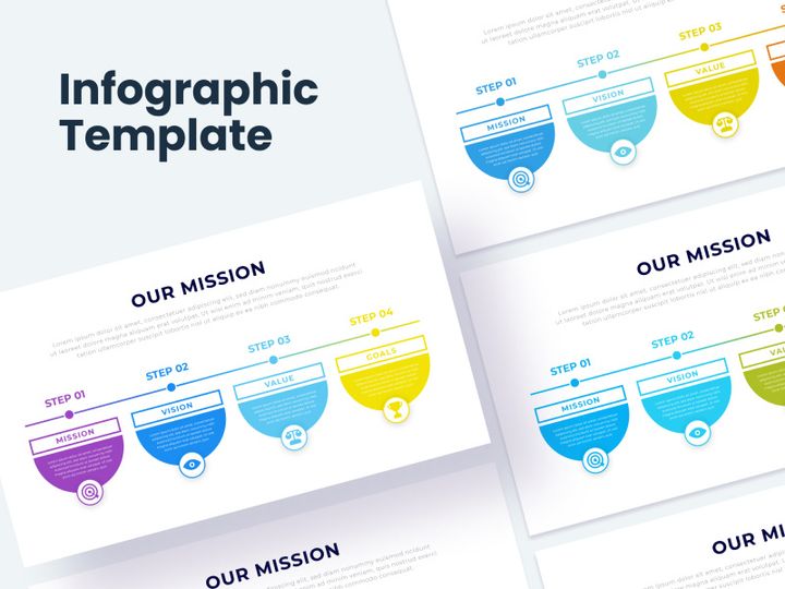 Our Mission Infographic Template