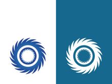 vortex vector illustration icon logo template design