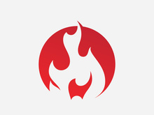 Fire flame vector illustration design