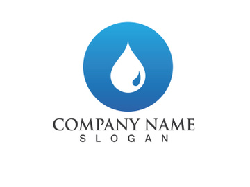 Water drop Logo Template vector preview picture