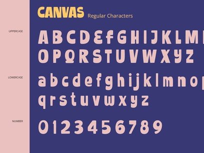 Canvas - Display Font