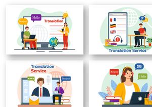 9 Translation Service Illustration