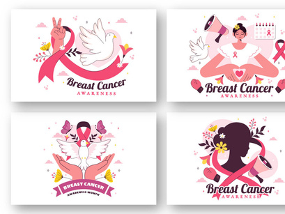 11 Breast Cancer Awareness Month Illustration