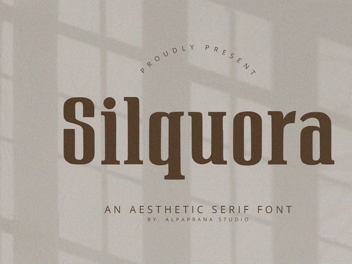 Silquora - Serif Font
