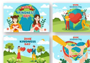 12 World Kindness Day Illustration