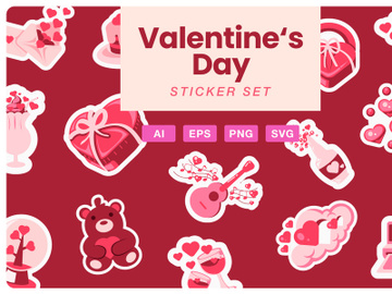 Valentine Day Sticker Set preview picture