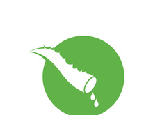 Aloe Vera logo icon design symbol beauty skin care
