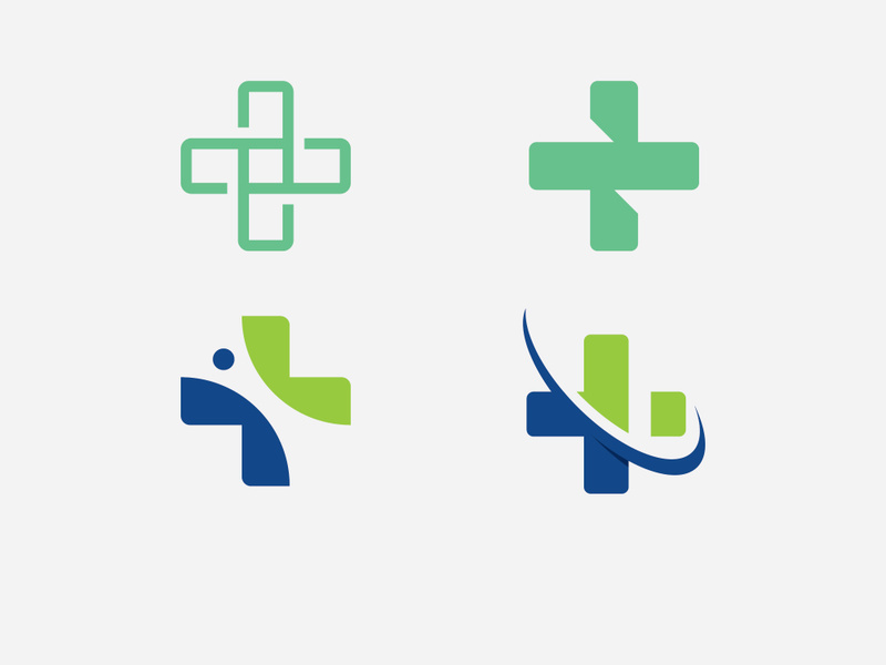 Medical Logo sign, template vector illustration design