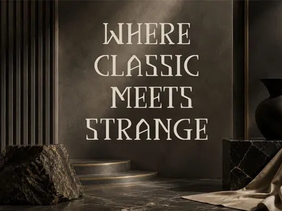 QERDITH – Experiential Antique Display Serif