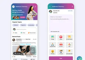 Photo and Video Sharing Social Networking Service Mobile App UI Kit