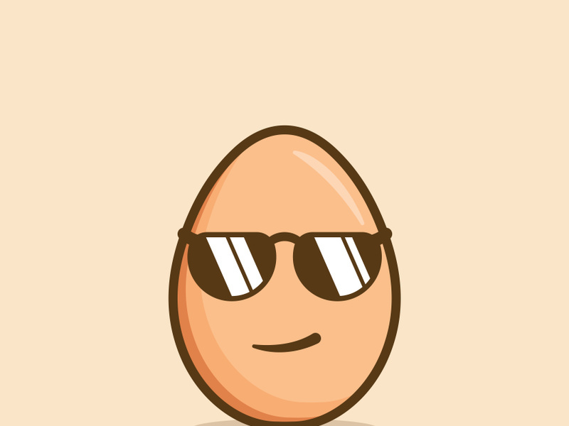 Egg Logo icon Vector Illustration