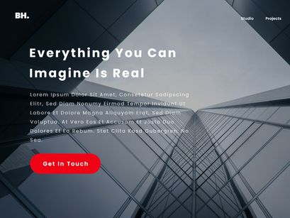 Architecture Landing Page