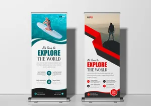 Tour and Travel Agency Roll Up Banner Ver-1