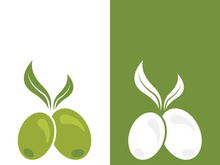 Extra virgin olive oil logo icon design vector illustration