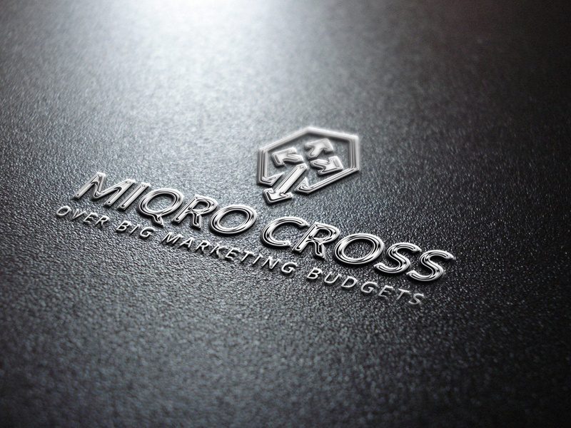 Miqro Cross Logo Design