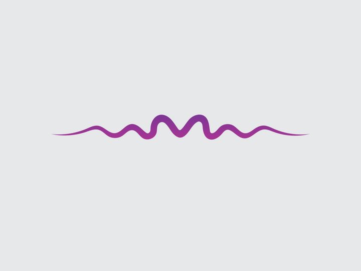 SOund wave line logo