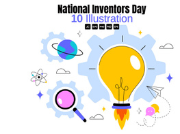 10 National Inventors Day Illustration preview picture