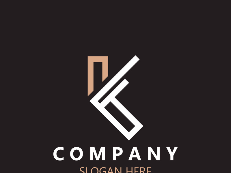 Letter KA, AK initial Logo, simple and Luxury monogram Icon Vector business identity design Template