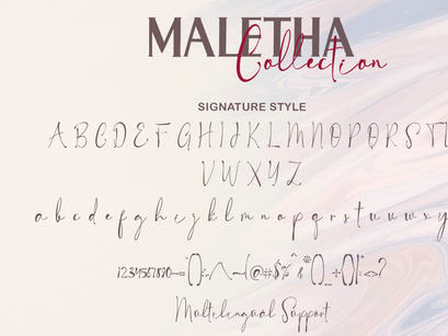 Maletha Collection