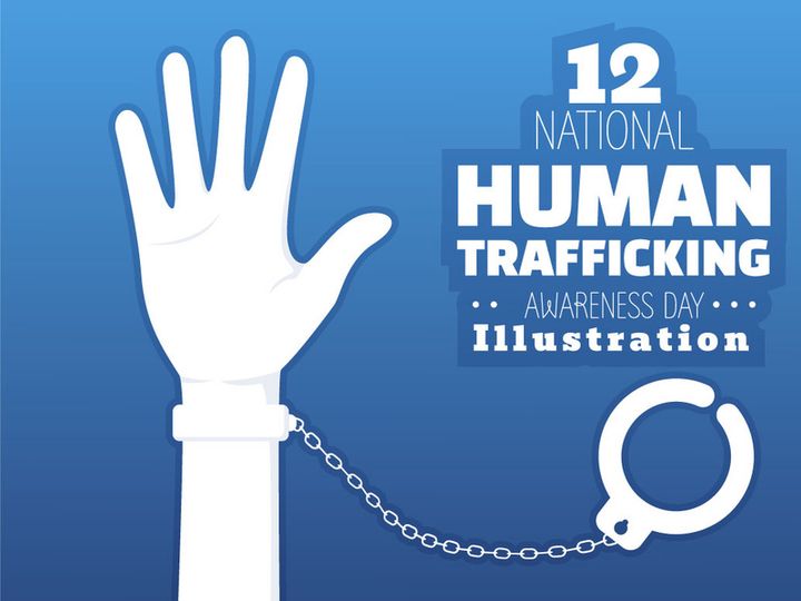 12 Human Trafficking Awareness Day Illustration