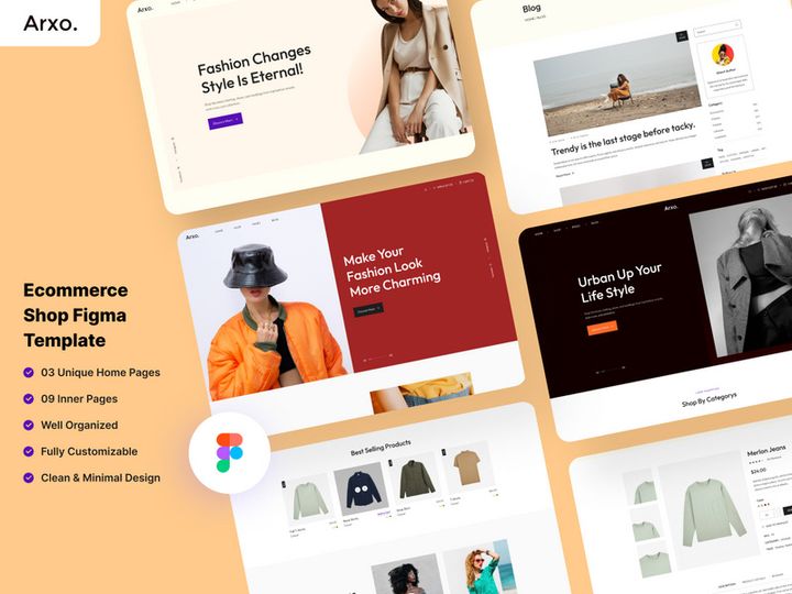 Arox - eCommerch Figma Template